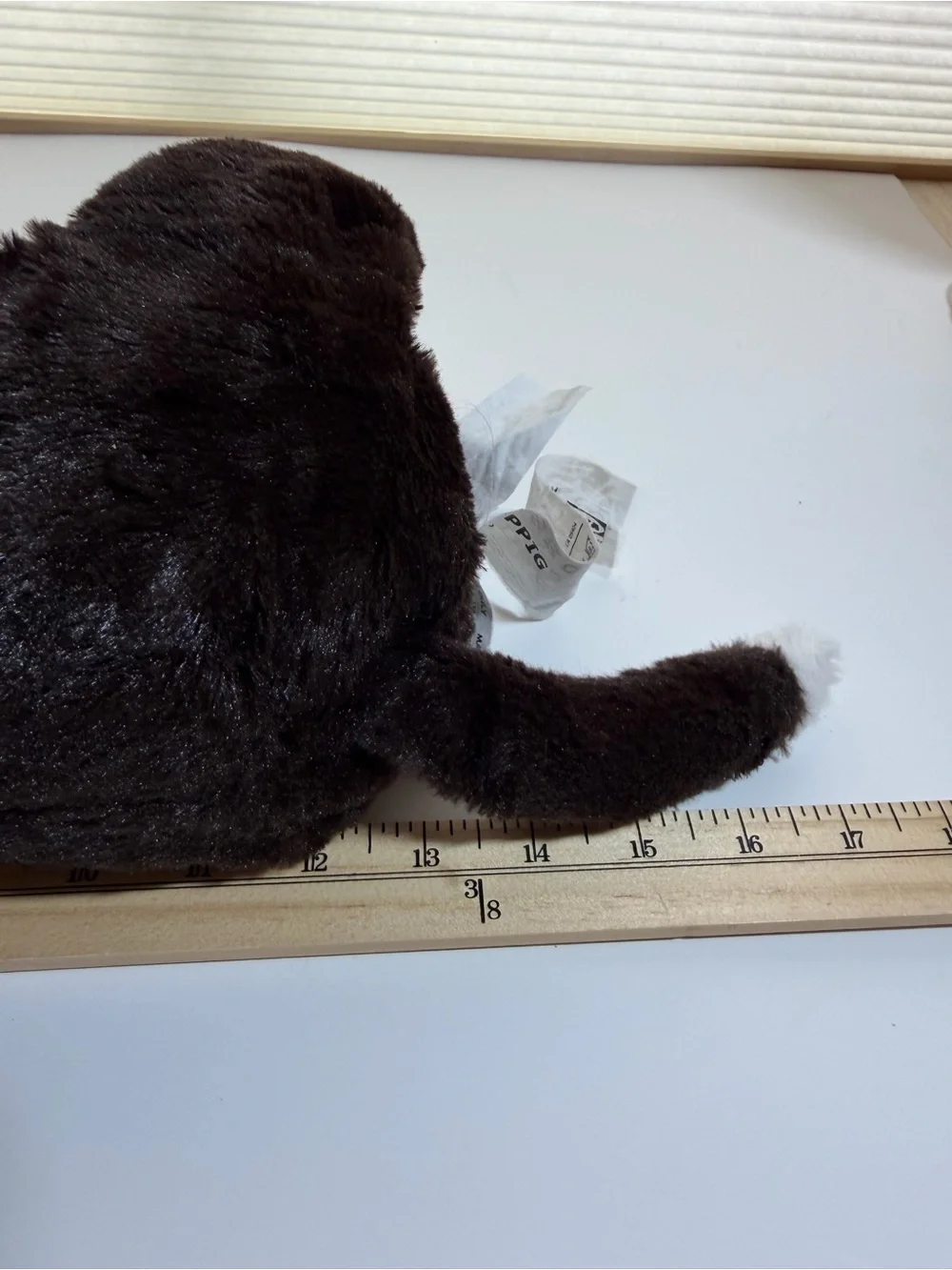 IKEA HOPPIG Bernese Mountain Dog Brown Black White Plush Puppy